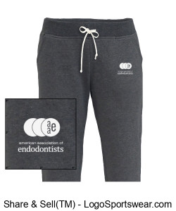 Womens Jogger Sweatpants - Grey Design Zoom